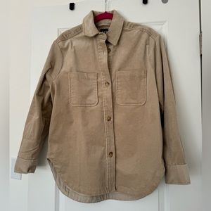 NWOT Gap Oversized Corduroy Shirt